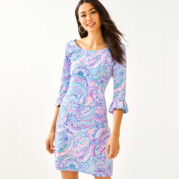 NWT Lilly Pulitzer Sophie Dress Happy as a Clam - Picture 2 of 5